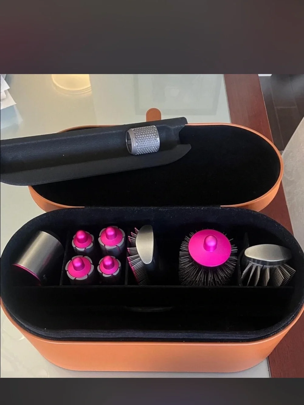 Dyson air wrap storage case and accessories ONLY
